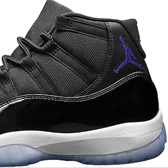 AIR JORDAN 11 XI GS BG Retro Jubilee Space Jam Sneakers EUC - Picture 5 of 16